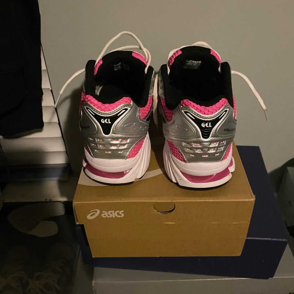 Pink asics